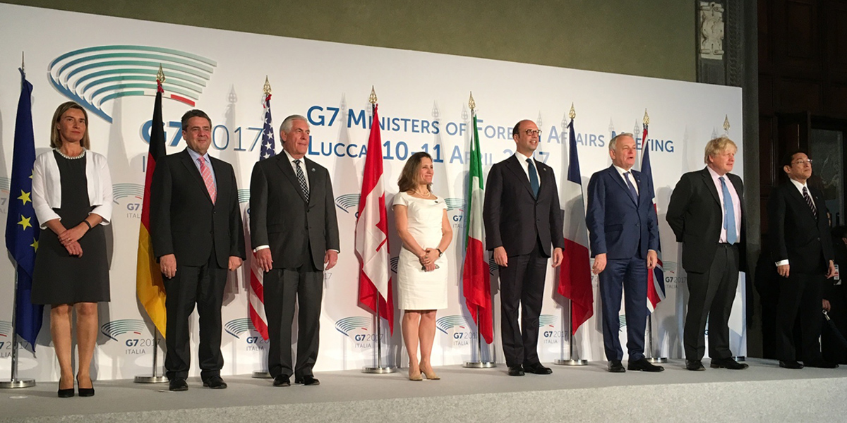G7 Foreign Affairs documents