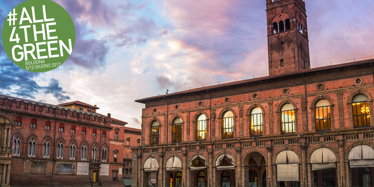 From June 5 to 12, Bologna will host #All4TheGreen 