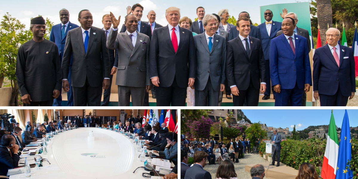 Terminato il secondo e ultimo giorno del G7 di Taormina Terminato il secondo e ultimo giorno del G7 di Taormina