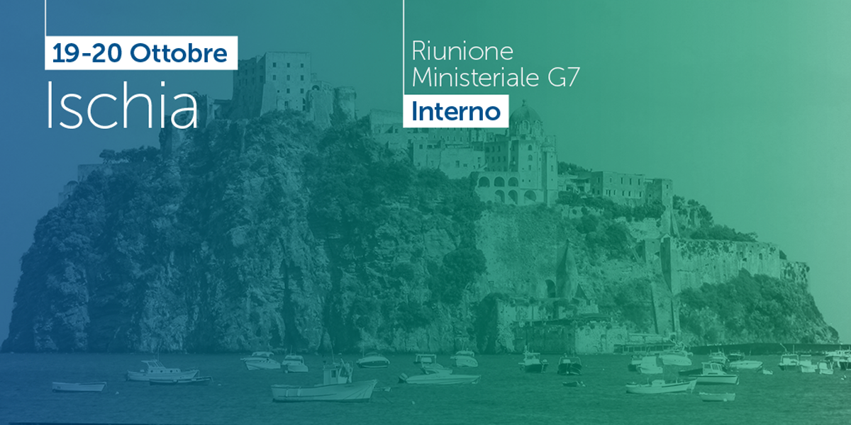 Al via domani a Ischia la Riunione G7 dei Ministri dell’Interno