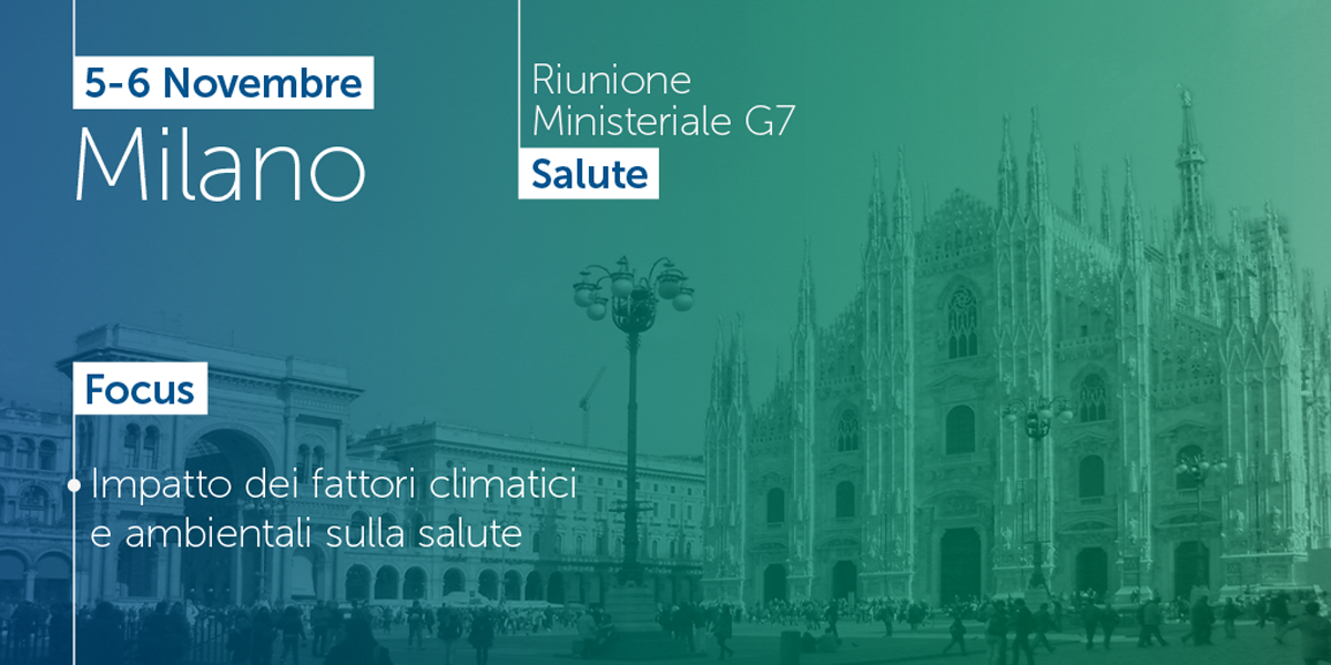 Riunione dei Ministri della salute G7, al centro i temi cruciali per la salute globale