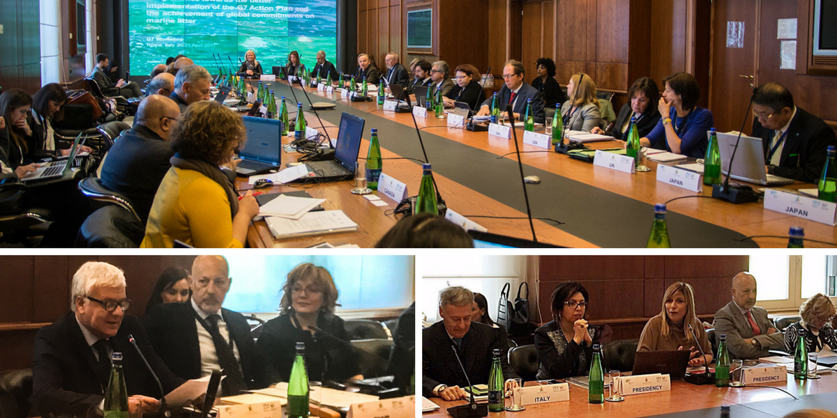 Workshop G7 sui rifiuti marini