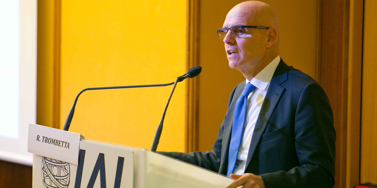 Ambassador Raffaele Trombetta intervened at IAI Conference on the Role of the G7 for Global Macroeconomic Stability Ambassador Raffaele Trombetta intervened at IAI Conference on the Role of the G7 for Global Macroeconomic Stability