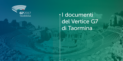 I documenti del G7 di Taormina