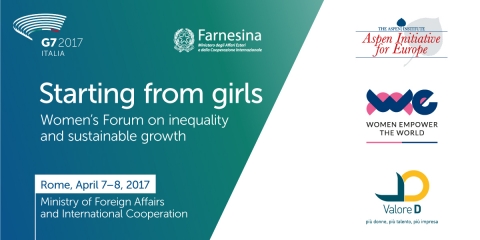 Il G7 delle Donne: #W7StartingFromGirls