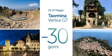30 giorni al Vertice G7 di Taormina 30 giorni al Vertice G7 di Taormina