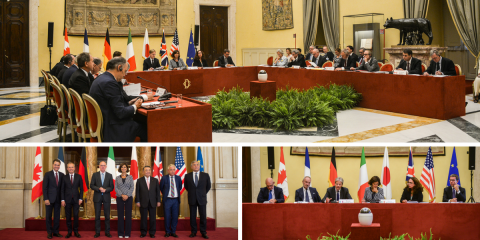 15^ Conferenza dei Presidenti delle Camere dei Paesi del G7 a Roma. Focus su prevenzione e lotta al terrorismo.