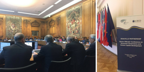 Conferenza dei Senior Officials della Deauville Partnership su governance economica e sviluppo del capitale umano