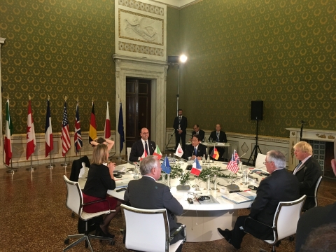 Riunione Ministeriale Esteri, 10-11 aprile