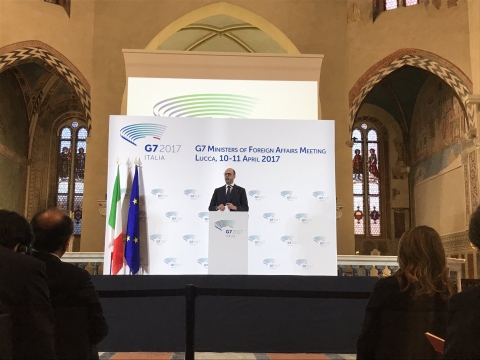 Riunione Ministeriale Esteri, 10-11 aprile