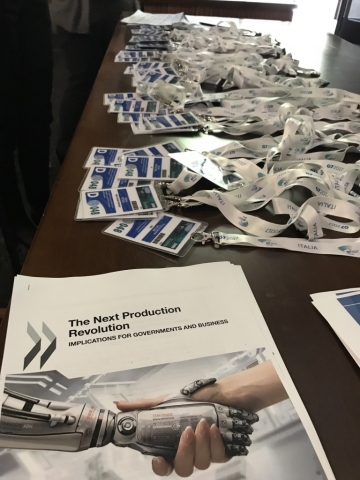 Presentazione Rapporto Ocse Next Production Revolution