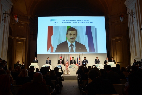 Riunione Ministeriale ICT e Industria